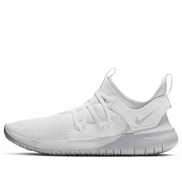 MENS NIKE RUNNING FLEX SHOES WHITE SIZE 10.5 - Picture 1 of 6